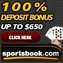 SportsBook Poker First Deposit Bonus