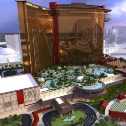 Resorts World Las Vegas in Artist Rendering