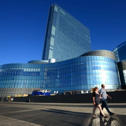 Revel Hotel plans a June 15 opening, but no one knows when the casino will reopen.