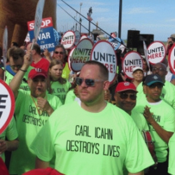 Unite-HERE Protests of Carl Icahn and Trump Taj Mahal