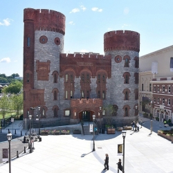 Connecticut Slots Revenues - MGM Springfield Armory Facade